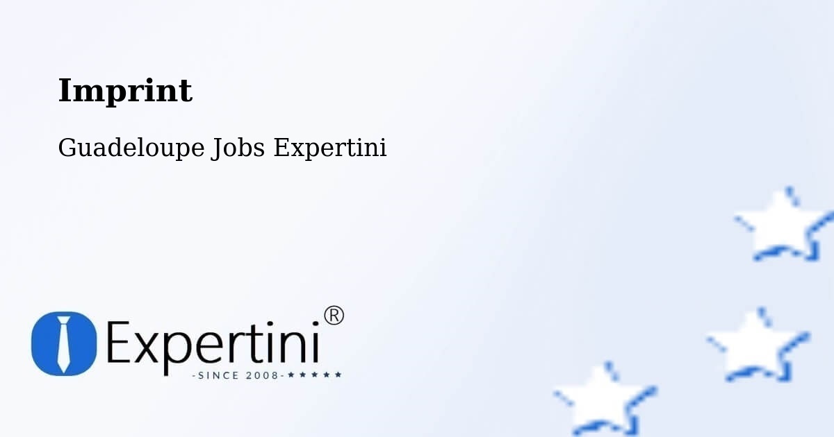 Imprint – Jarry - Guadeloupe Jobs Expertini